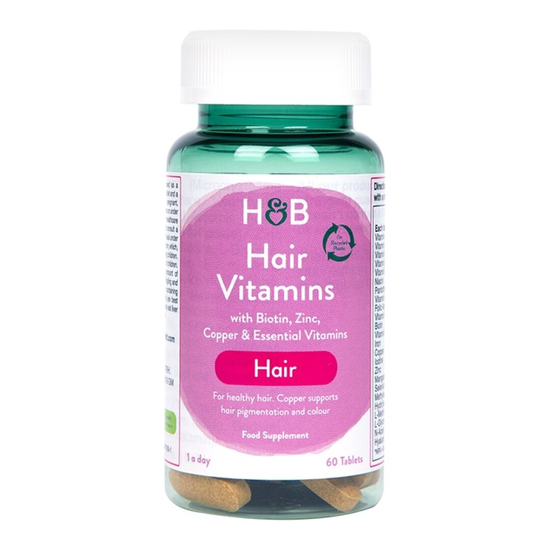 Holland & Barrett Hair Vitamins 60 Tablets - 1