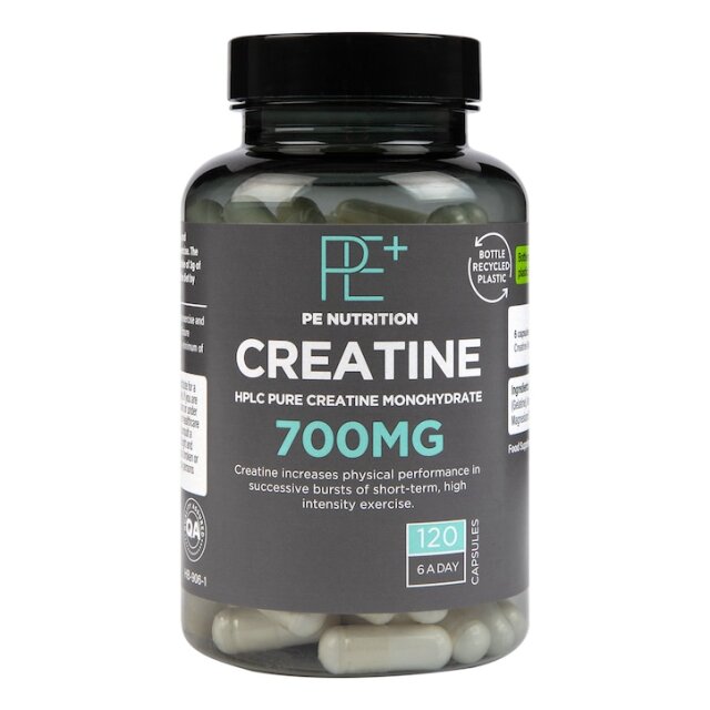 PE Nutrition Creatine 700mg 120 Capsules - 1