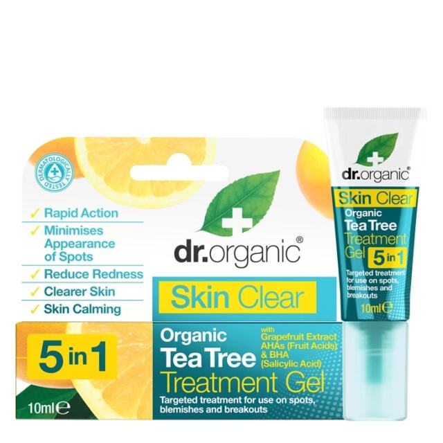 Dr Organic Skin Clear Treatment Gel 10ml - 1