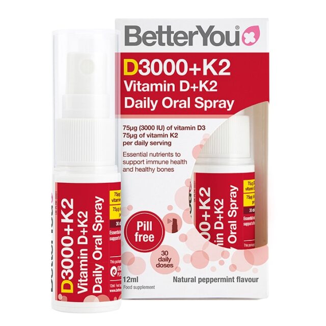 BetterYou Vitamin D + K2 Spray 12ml - 1