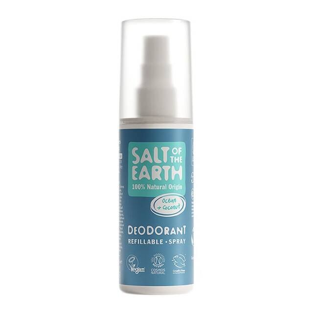 Salt of the Earth - Ocean & Coconut Natural Deodorant Refillable Spray 100ml - 1