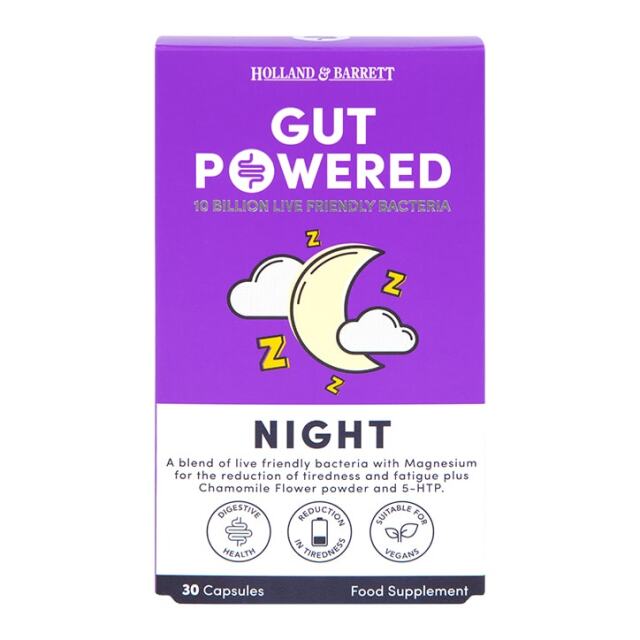 Holland & Barrett Gut Powered Night 30 Capsules - 1