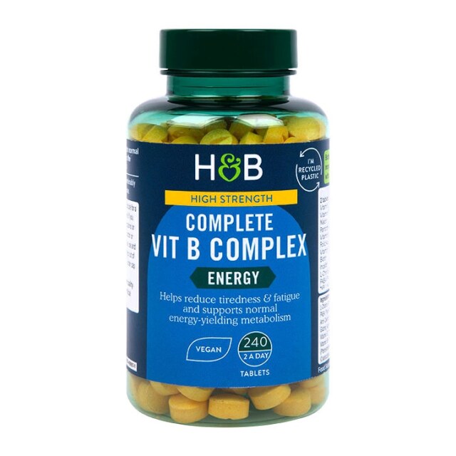 Holland & Barrett High Strength Complete Vit B Complex 240 Tablets - 1