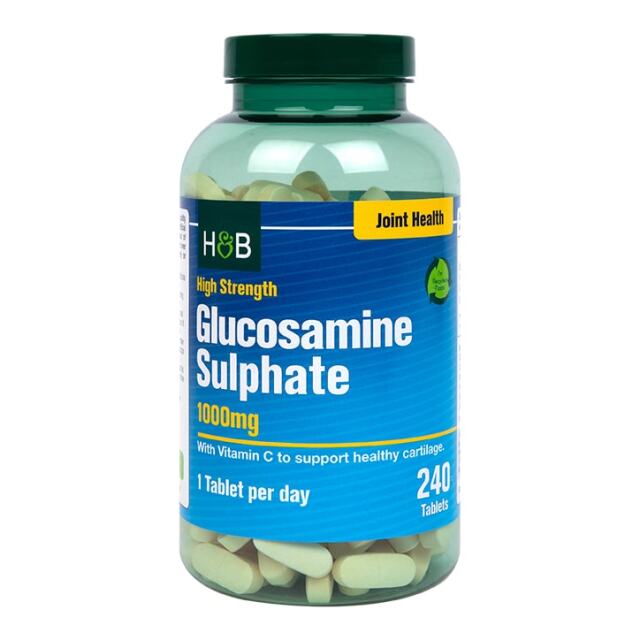 Holland & Barrett Glucosamine Sulphate 1000mg 240 Tablets - 1