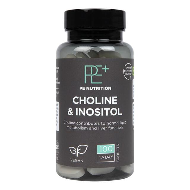 PE Nutrition Choline & Inositol 100 Tablets - 1