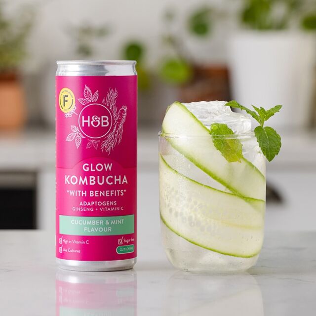 Holland & Barrett Glow Kombucha 250ml - 1