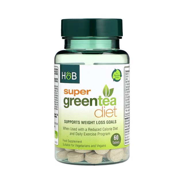 Holland & Barrett Super Green Tea Diet 60 Tablets - 1