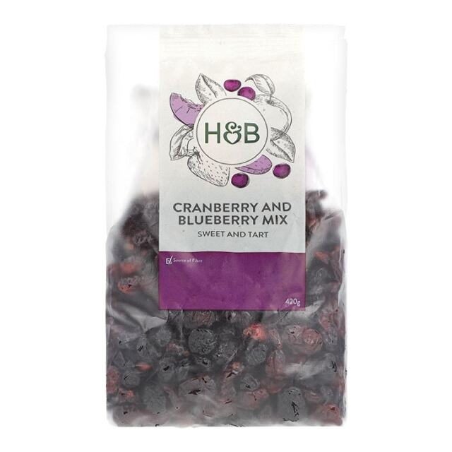 Holland & Barrett Cranberry & Blueberry Mix 420g - 1