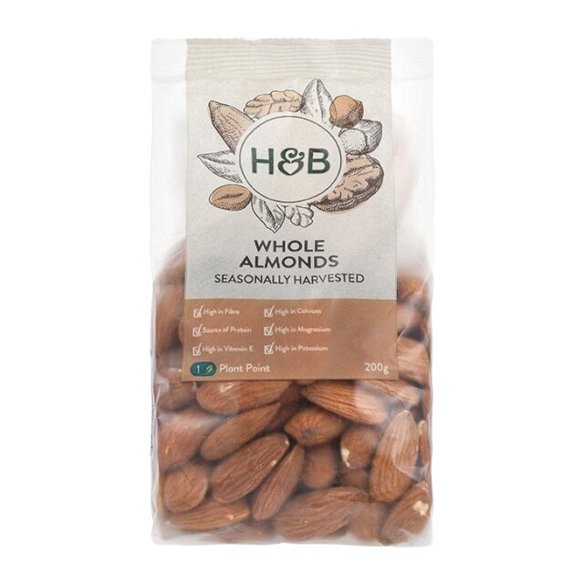 Holland & Barrett Whole Almonds 200g - 1