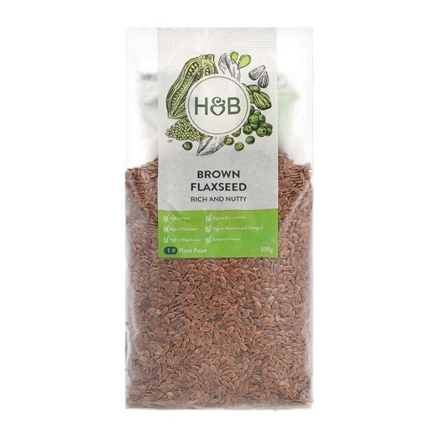 Holland & Barrett Brown Flaxseed 500g - 1