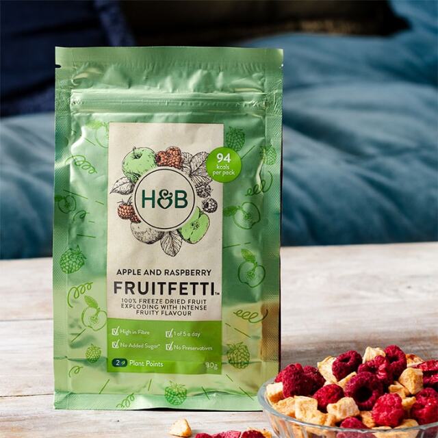 Holland & Barrett Fruitfetti Raspberry & Apple 30g - 1