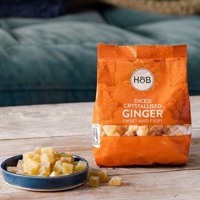 Holland & Barrett Diced Crystallised Ginger 210g - 1