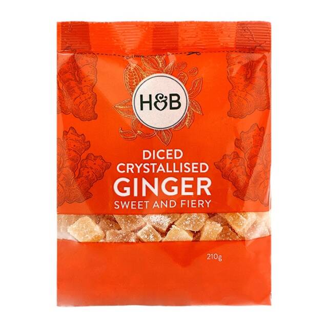 Holland & Barrett Diced Crystallised Ginger 210g - 3