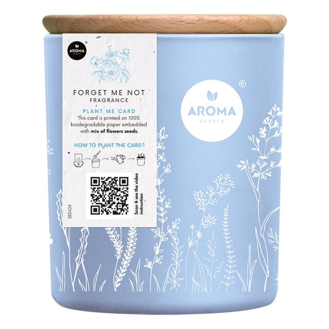 Aroma Garden Forget Me Not Candle 150g - 1