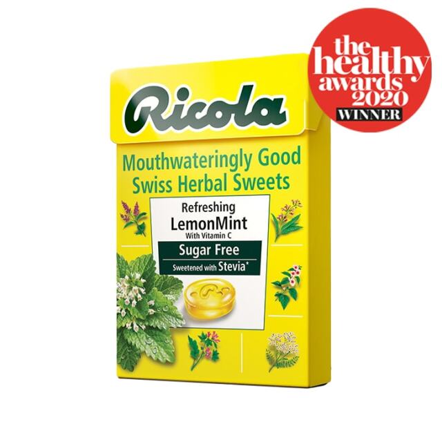 Ricola Lemon Mint Herbal Sweets Box 45g - 1