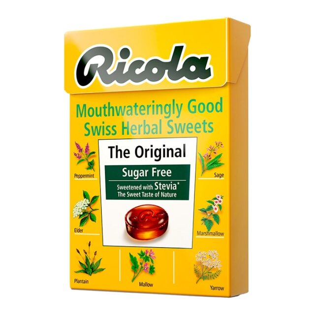 Ricola Original Swiss Herbal Sugar Free Sweets 45g - 1