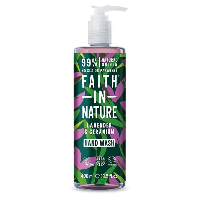 Faith in Nature Lavender & Geranium Hand Wash 400ml - 1